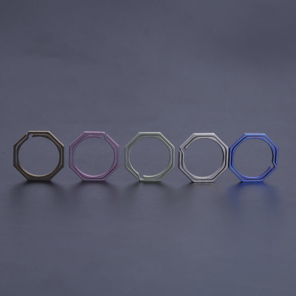 Titanium Key Ring