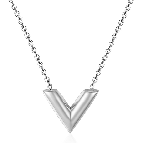 Lovely V Pendant Necklace