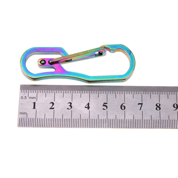 Multifunction Titanium Carabinerl Keychain