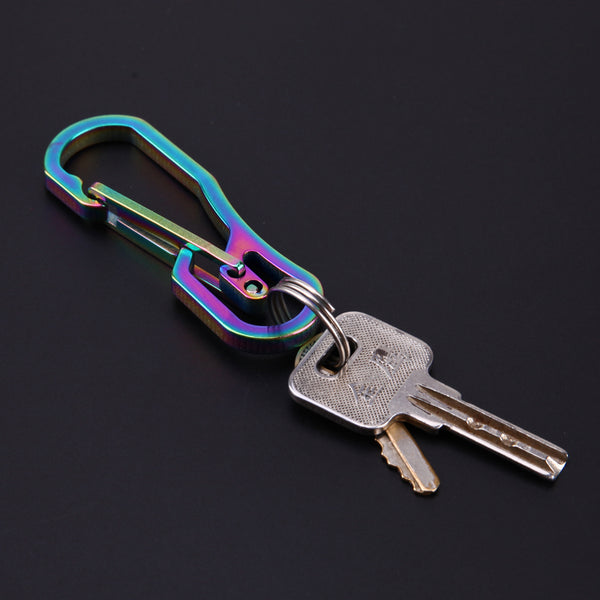 Multifunction Titanium Carabinerl Keychain