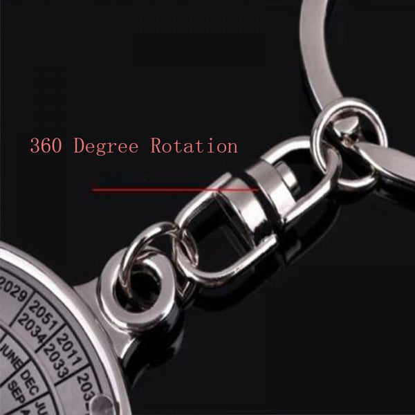 Perpetual Calendar Keychain