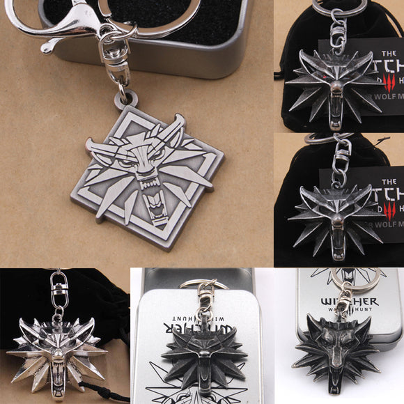 The Witcher Wolf Keychain