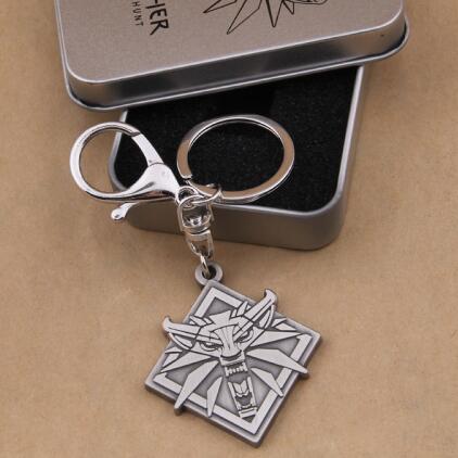 The Witcher Wolf Keychain
