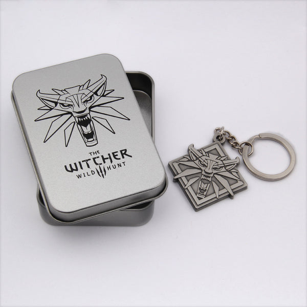 The Witcher Wolf Keychain
