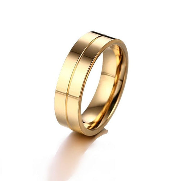 Classic Couple Gold Ring