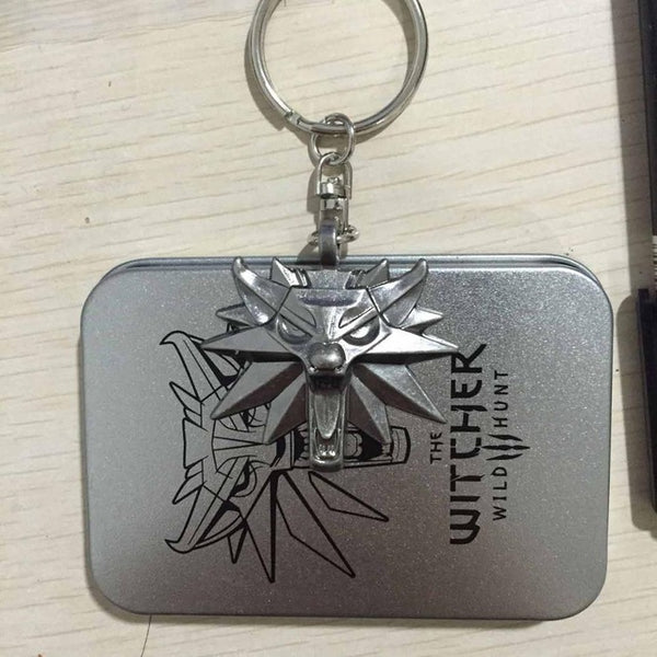 The Witcher Wolf Keychain