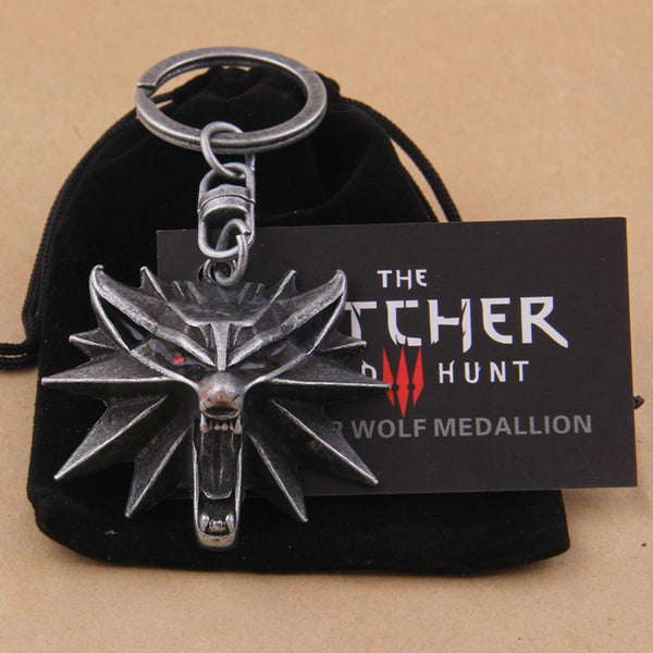 The Witcher Wolf Keychain