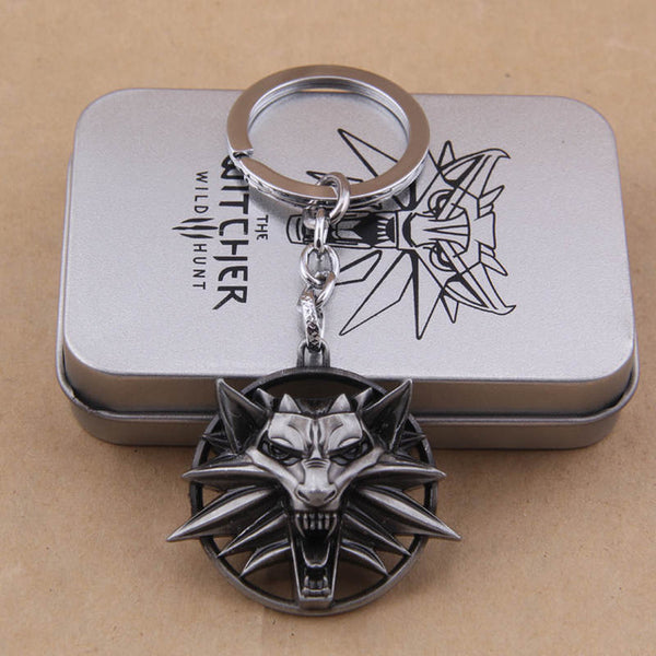 The Witcher Wolf Keychain