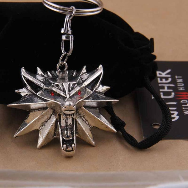 The Witcher Wolf Keychain