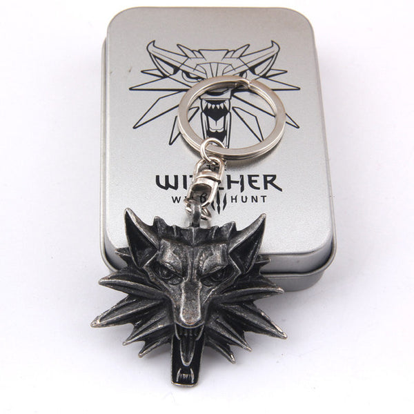 The Witcher Wolf Keychain