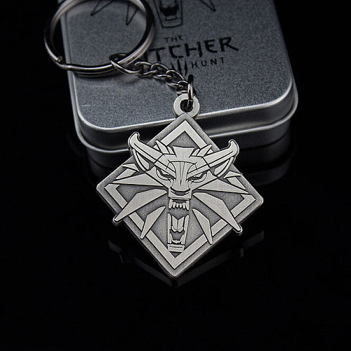 The Witcher Wolf Keychain