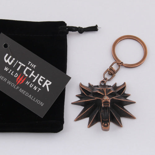 The Witcher Wolf Keychain