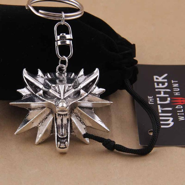 The Witcher Wolf Keychain