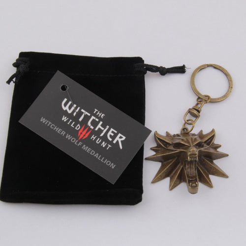 The Witcher Wolf Keychain