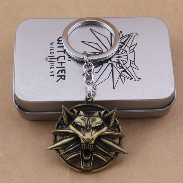 The Witcher Wolf Keychain